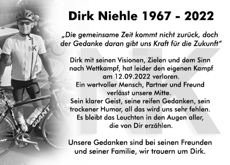 Traueranzeige Dirk Niehle